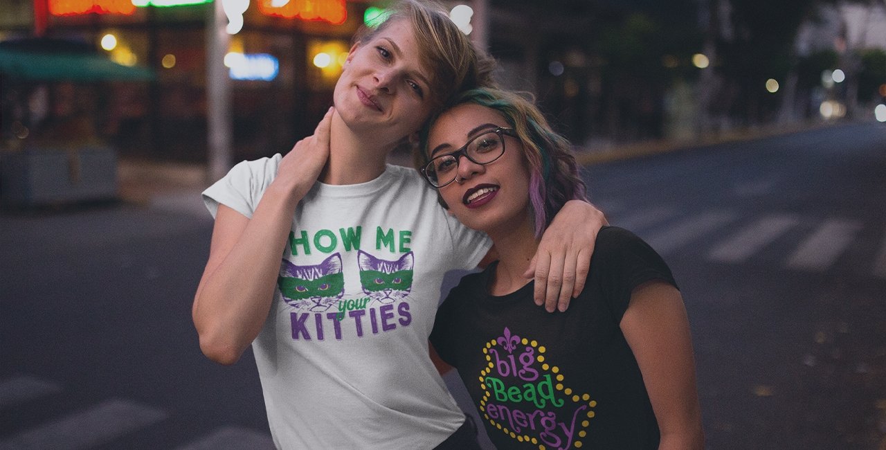 Mardi Gras T-Shirts & Apparel | Twisted Gorilla