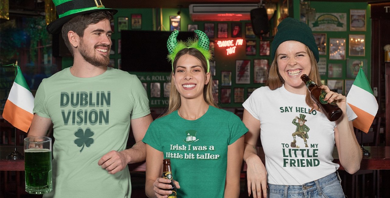 St. Patrick's Day T-Shirts & Apparel | Twisted Gorilla
