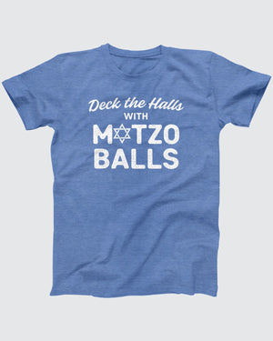 Deck the Halls with Matzo Balls T-Shirt