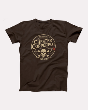 Chester Copperpot Treasure Hunter Tours T-Shirt