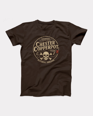 Chester Copperpot Treasure Hunter Tours T-Shirt