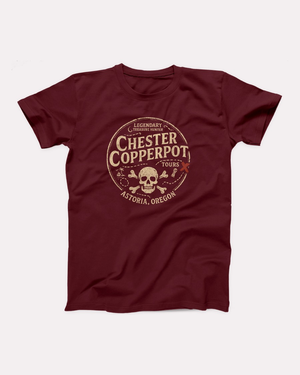 Chester Copperpot Treasure Hunter Tours T-Shirt