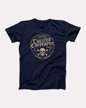 Chester Copperpot Treasure Hunter Tours T-Shirt