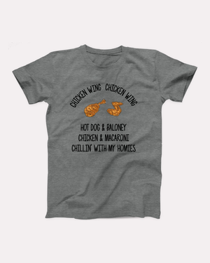 Chicken Wing Chicken Wing Adult Unisex T-Shirt Twisted Gorilla