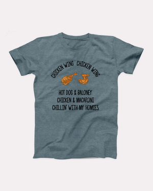 Chicken Wing Chicken Wing Adult Unisex T-Shirt Twisted Gorilla