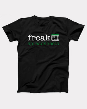 Freak in the Spreadsheets Adult Unisex T-Shirt