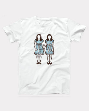 Grady Twins T-Shirt, flat lay on grey