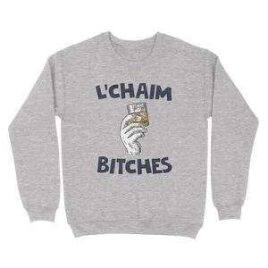 L'Chaim Bitches Ugly Sweater Twisted Gorilla