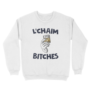 L'Chaim Bitches Ugly Sweater Twisted Gorilla