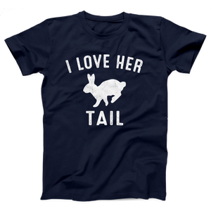 I Love Her Tail Adult Unisex T-Shirt Twisted Gorilla