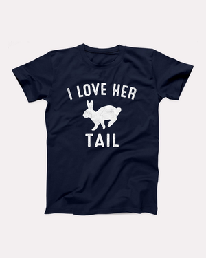 I Love Her Tail Adult Unisex T-Shirt Twisted Gorilla