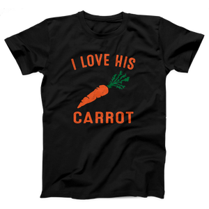 I Love His Carrot Adult Unisex T-Shirt Twisted Gorilla