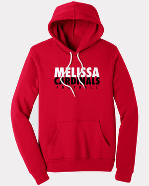 Melissa Cardinals Football Hoodie