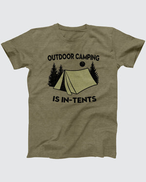 Outdoor Camping Is In-Tents T-Shirt