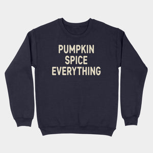 Pumpkin Spice Everything Sweatshirt Navy