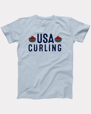 USA Curling T-Shirt