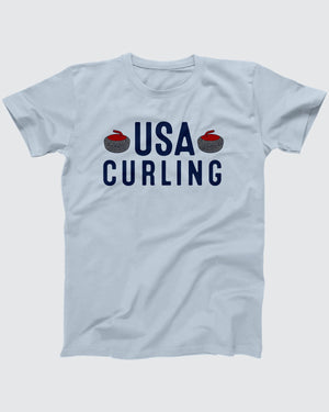 USA Curling T-Shirt
