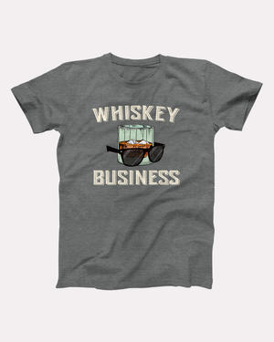 Whiskey Business T-Shirt - Deep Heather