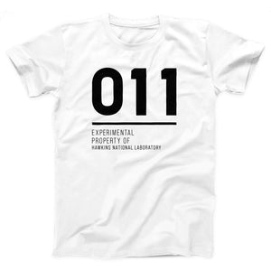 011 Experimental Property Adult Unisex T-Shirt - Twisted Gorilla