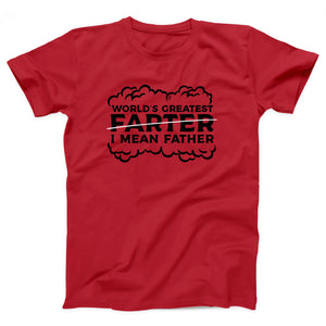 #1 Farter I Mean Father Adult Unisex T-Shirt - Twisted Gorilla