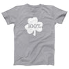 100% Irish Adult Unisex T-Shirt - Twisted Gorilla