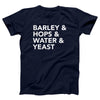 Barley & Hops Adult Unisex T-Shirt - Twisted Gorilla