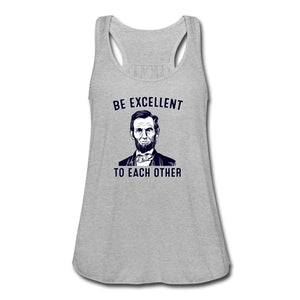 Be Excellent To Each Other Women's Flowy Tank Top - Twisted Gorilla