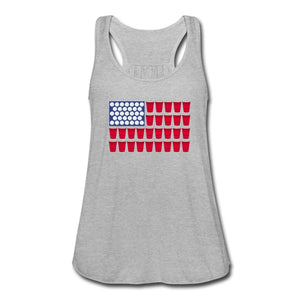 Beer Pong Women's Flowy Tank - Twisted Gorilla