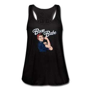 Boss Babe Women's Flowy Tank - Twisted Gorilla