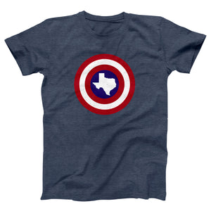 Captain Texas Adult Unisex T-Shirt - Twisted Gorilla