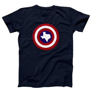 Captain Texas Adult Unisex T-Shirt - Twisted Gorilla