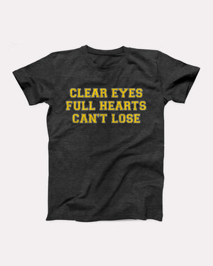 Clear Eyes, Full Hearts, Can't Lose Adult Unisex T-Shirt - Twisted Gorilla