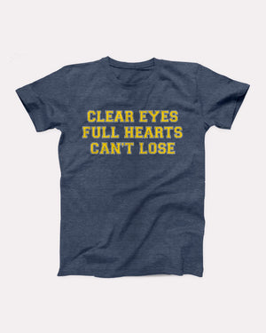 Clear Eyes, Full Hearts, Can't Lose Adult Unisex T-Shirt - Twisted Gorilla