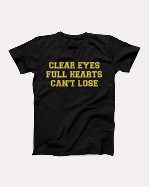 Clear Eyes, Full Hearts, Can't Lose Adult Unisex T-Shirt - Twisted Gorilla