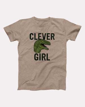 Clever Girl Adult Unisex T-Shirt Twisted Gorilla