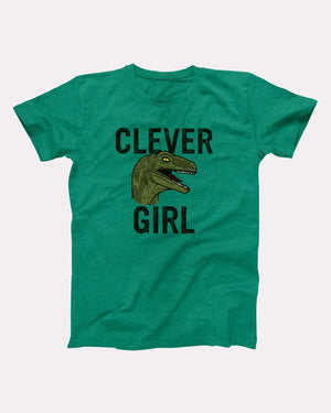 Clever Girl Adult Unisex T-Shirt - Twisted Gorilla