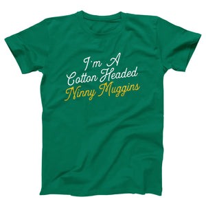 Cotton Headed Ninny Muggins Adult Unisex T-Shirt Twisted Gorilla