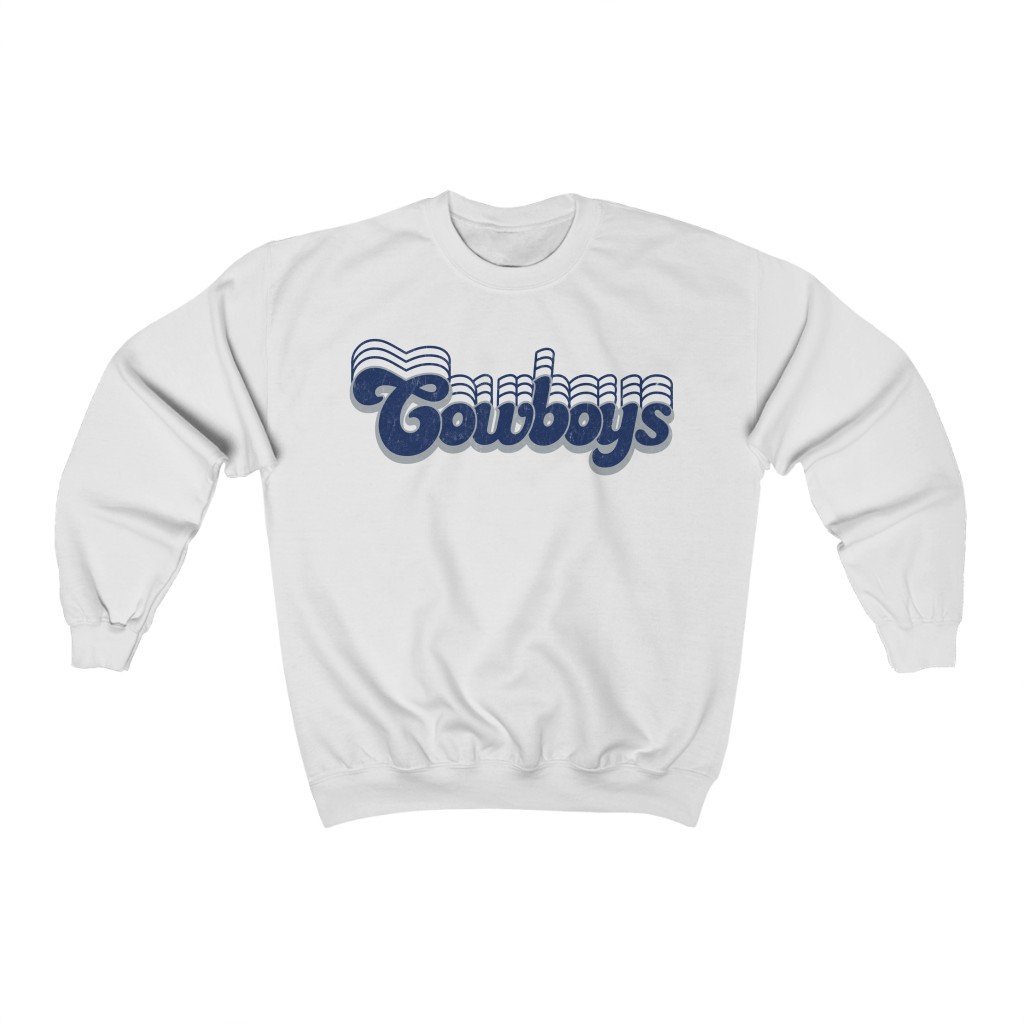 Cowboys Retro Sweatshirt - Twisted Gorilla