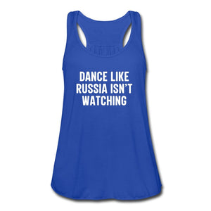 Dance Like Russia Isn't Watching Women's Flowy Tank Top - Twisted Gorilla