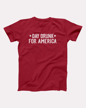 Day Drunk For America Adult Unisex - Twisted Gorilla