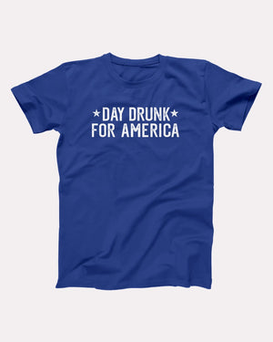 Day Drunk For America Adult Unisex - Twisted Gorilla