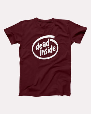Dead Inside Adult Unisex T-Shirt - Twisted Gorilla