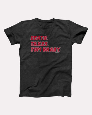 Death Taxes Tom Brady Adult Unisex T-Shirt - Twisted Gorilla