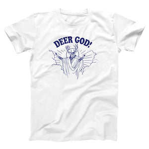Deer God Adult Unisex T-Shirt - Twisted Gorilla