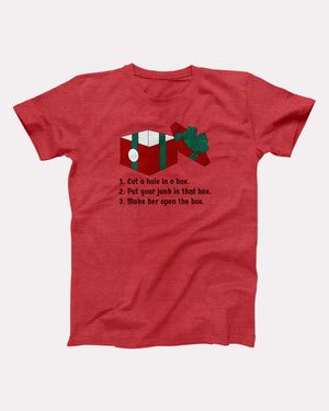 Dick In A Box Adult Unisex T-Shirt - Twisted Gorilla