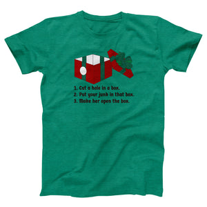 Dick In A Box Adult Unisex T-Shirt - Twisted Gorilla