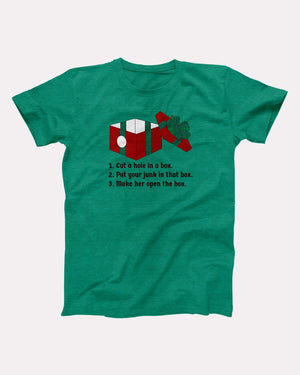 Dick In A Box Adult Unisex T-Shirt - Twisted Gorilla