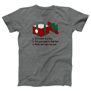 Dick In A Box Adult Unisex T-Shirt - Twisted Gorilla