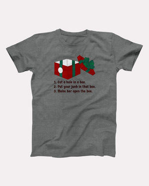 Dick In A Box Adult Unisex T-Shirt - Twisted Gorilla