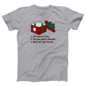 Dick In A Box Adult Unisex T-Shirt - Twisted Gorilla